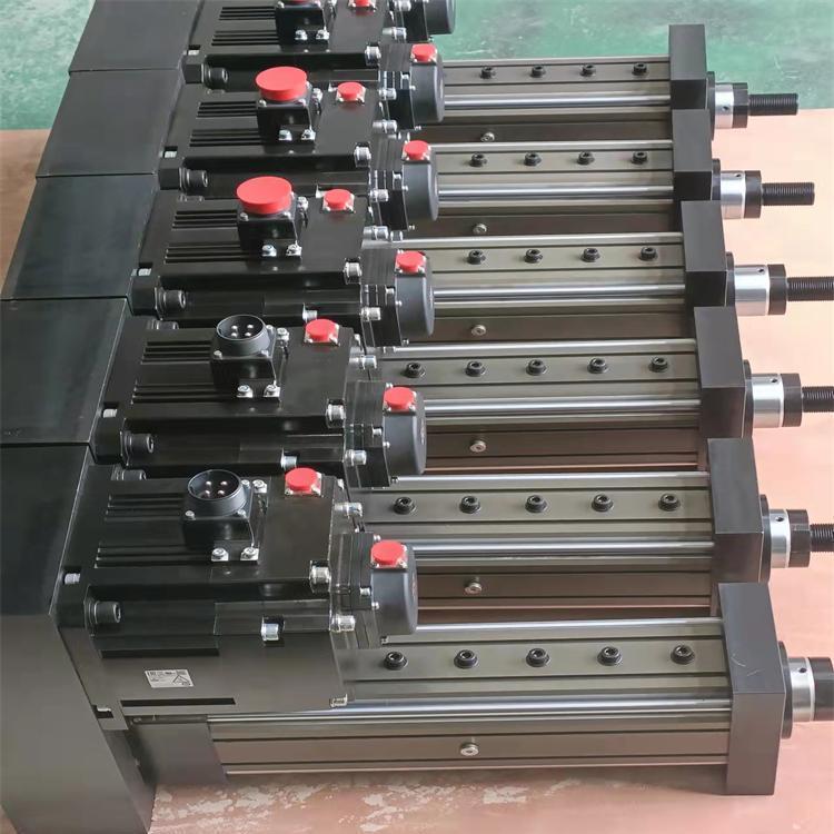 精密折返式伺服電動(dòng)缸,工業(yè)級(jí)長(zhǎng)行程,速度位置可調(diào)